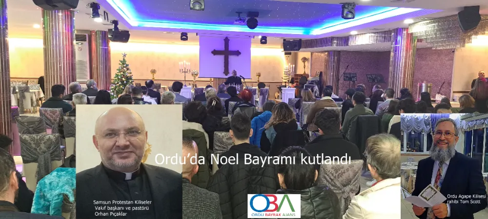 Ordu’da Noel Bayramı kutlandı