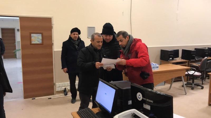 BAŞKAN AŞKIN TÖREN DEPREM BÖLGESİNDE