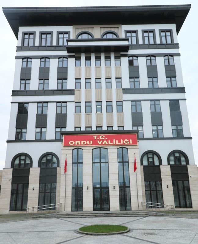 ORDU VALİLİĞİ’NDEN BASIN AÇIKLAMASI