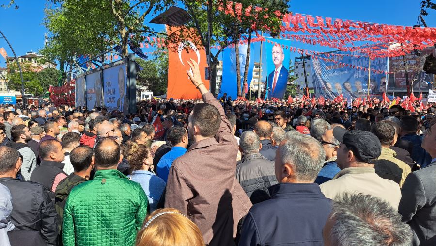 Kılıçdaroğlu , İmamoğlu, Uysal ve Yavaş’tan Ordu’da coşkulu miting!