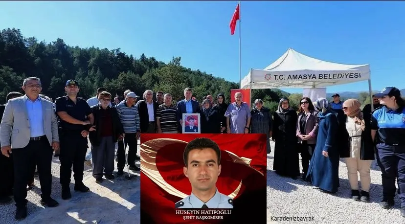 Şehit Başkomiser Hüseyin Hatipoğlu anısına Anıt Çeşme yapıldı