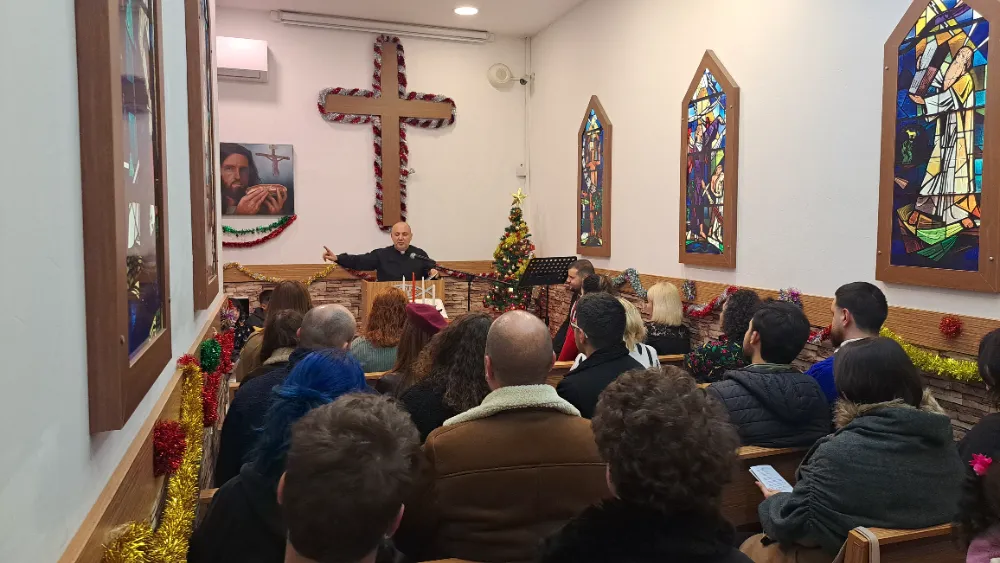 Ordu’da yaşayan Hristiyanlar Noel’i kutladı. 