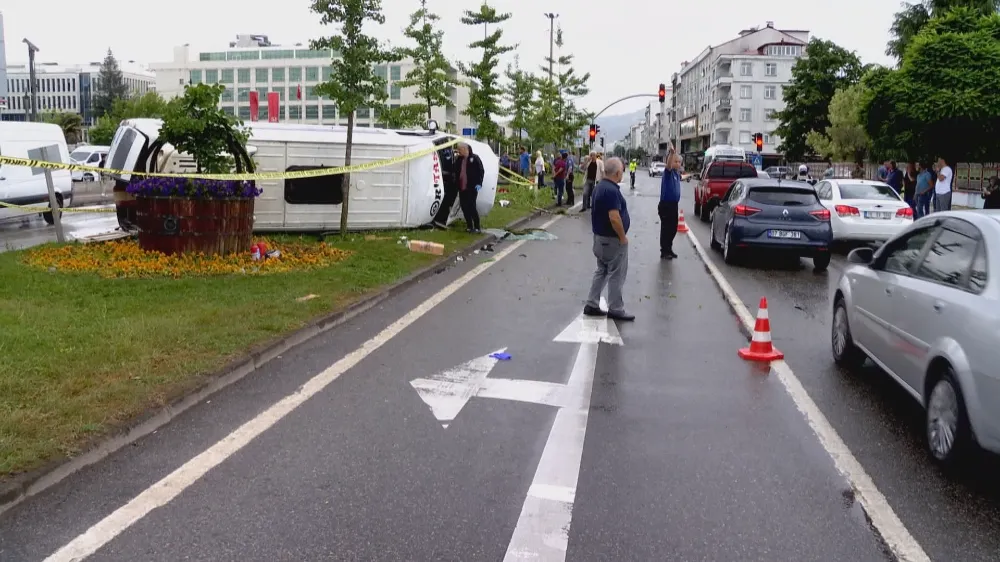 Ordu’da kaza 1 ölü, 4 yaralı