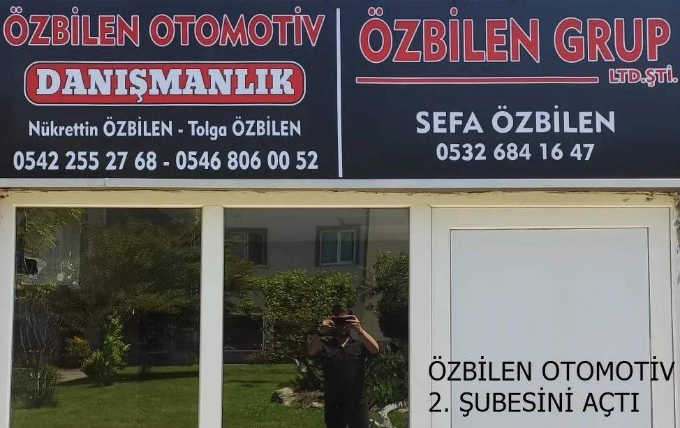 ÖZBİLEN OTOMOTİV 2. ŞUBESİNİ AÇTI