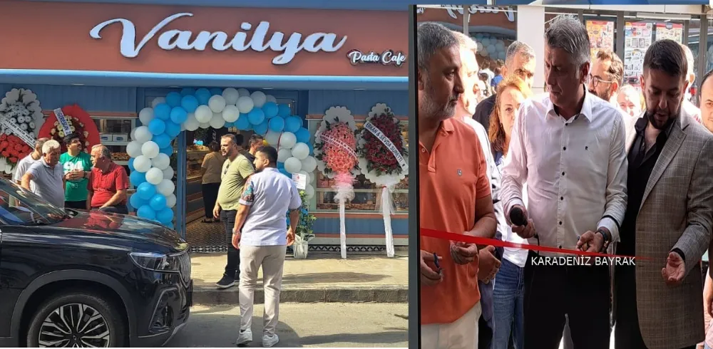 Ordu’da ‘Vanilya Pasta Cafe’ adlı işyeri açıldı 