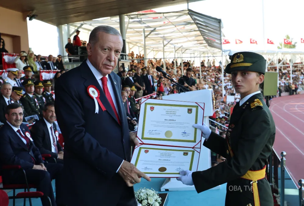 Ordu Akkuşlu Teğmen Ebru Eroğlu, Kara Harp Okulu Birincisi Oldu