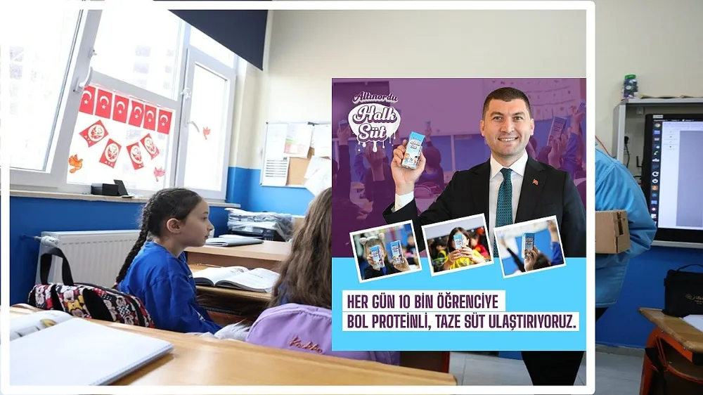 Altınordu Belediyesi’nden Eğitime ve Sağlığa Sütlü Destek