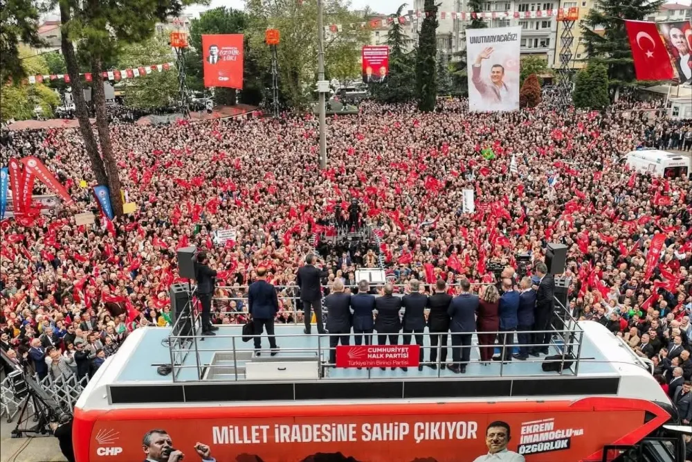 Cumhuriyet Halk Partisi Genel Başkanı Özgür Özel, Ordu’da