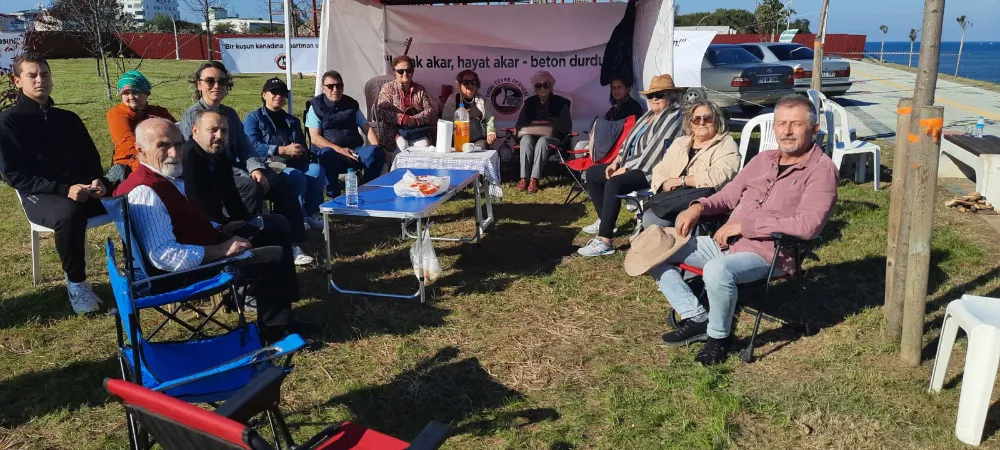 Ordu’da yeşil alan için çadır nöbeti sürüyor