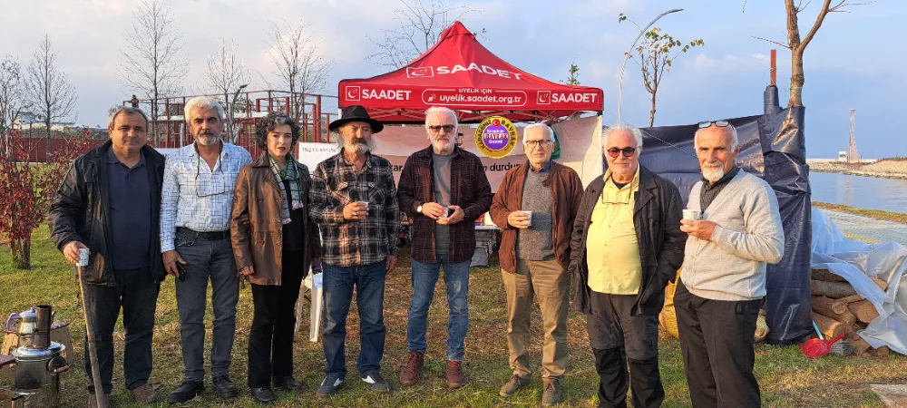 DURUGÖL YEŞİL ALAN KALSIN NÖBETİ DEVAM EDİYOR