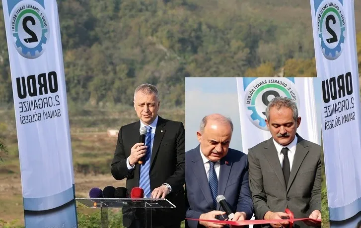 Ordu 2. OSB’nin Altyapı Temeli Atıldı!