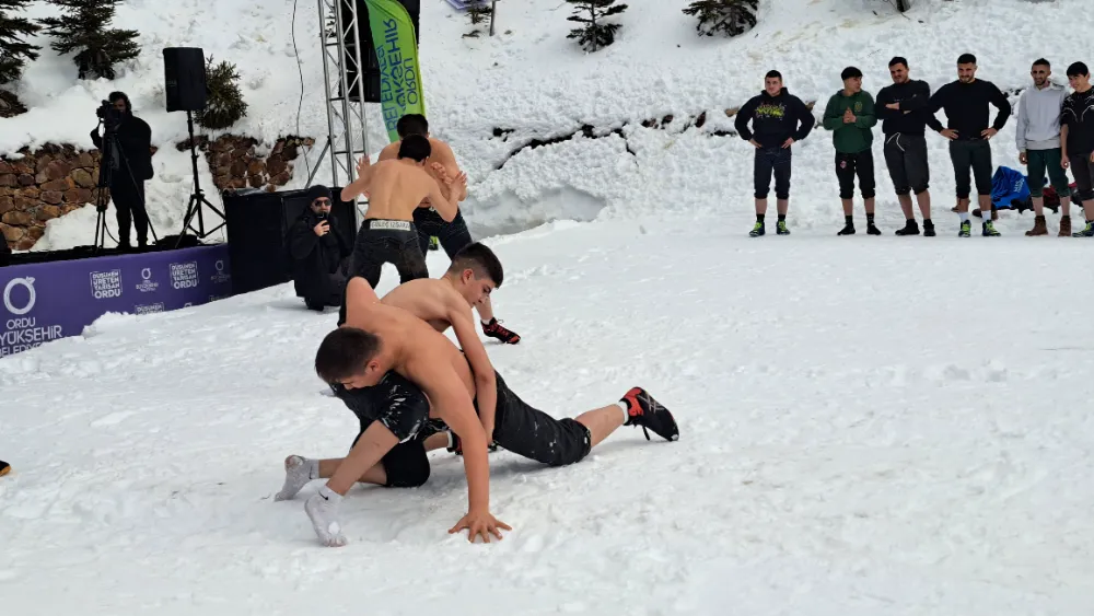 Ordu’da Çambaşı Kar Festivali Coşkuyla Kutlandı