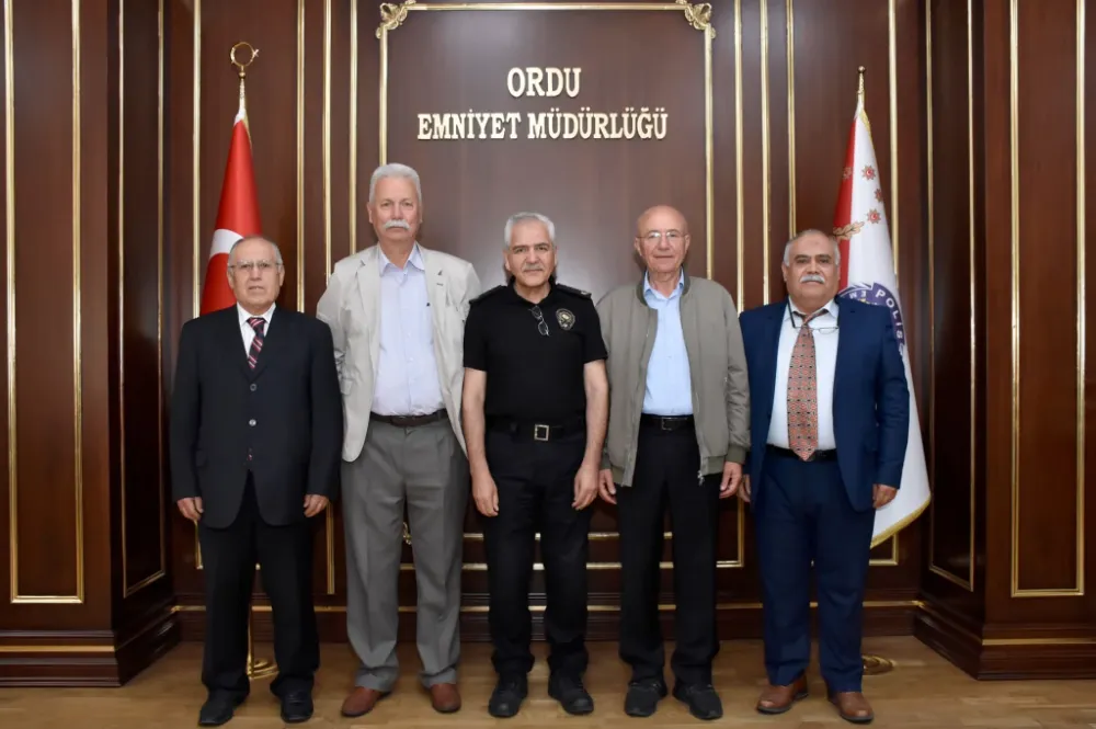Emekli Emniyet Müdürlerinden Ordu İl Emniyet Müdürü Acar’a Ziyaret