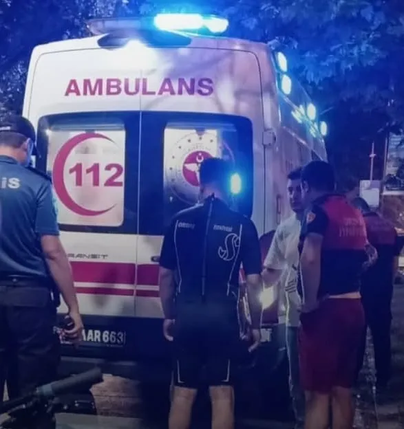 Denize Giren Şahıs boğulma tehlikesi geçirdi