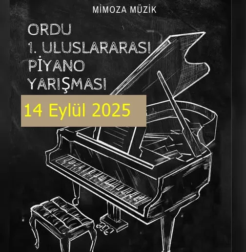 Ordu’da Piyano Tutkunları İçin Büyük Buluşma