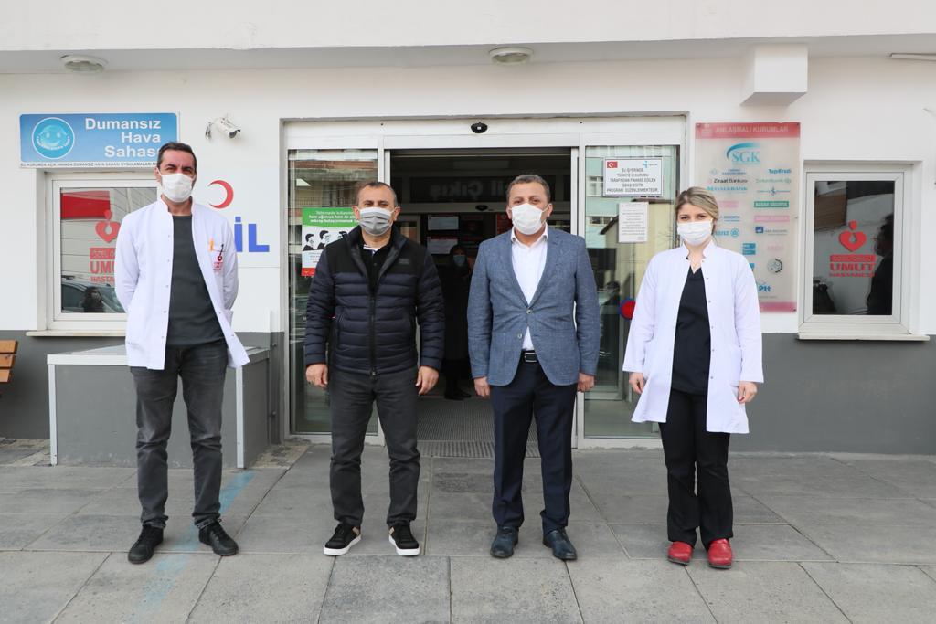 Vali Sonel, Özel Sağlık Kurumlarını Ziyaret Etti 