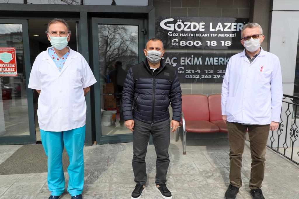 Vali Sonel, Özel Sağlık Kurumlarını Ziyaret Etti 