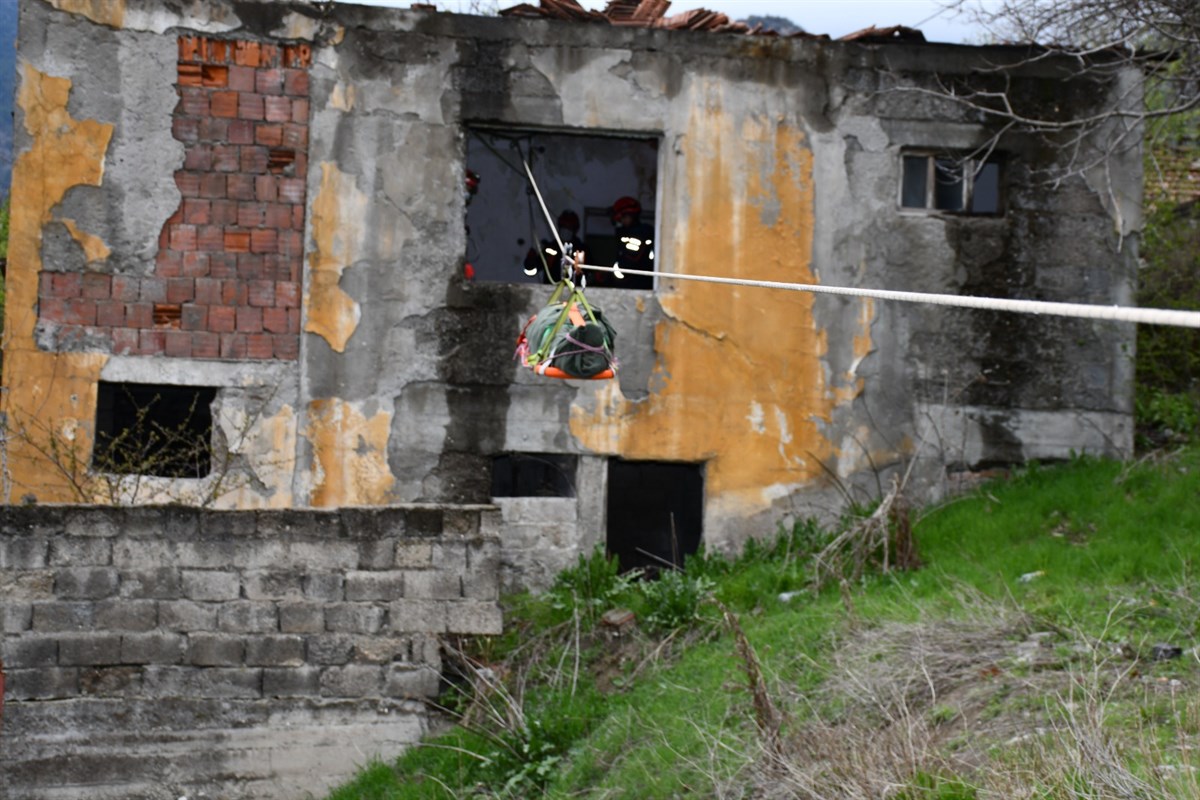 Karabük’te Gerçeğini Aratmayan Deprem Tatbikatı