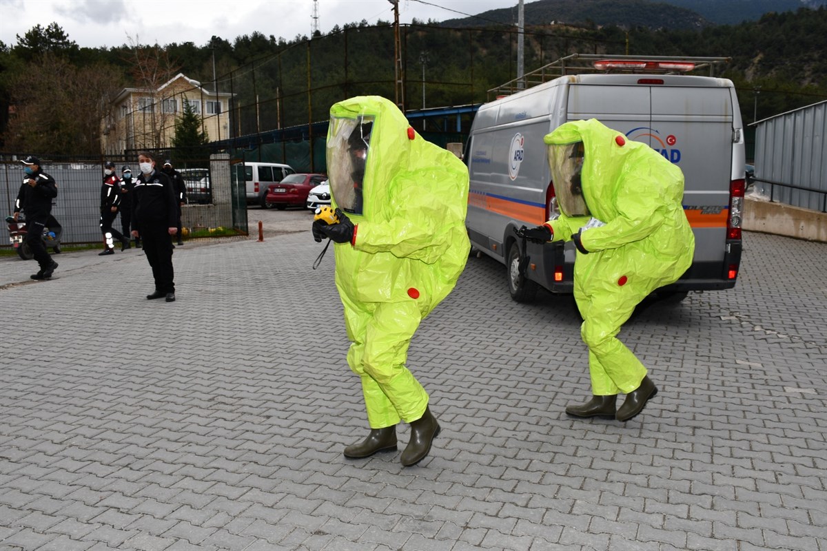 Karabük’te Gerçeğini Aratmayan Deprem Tatbikatı