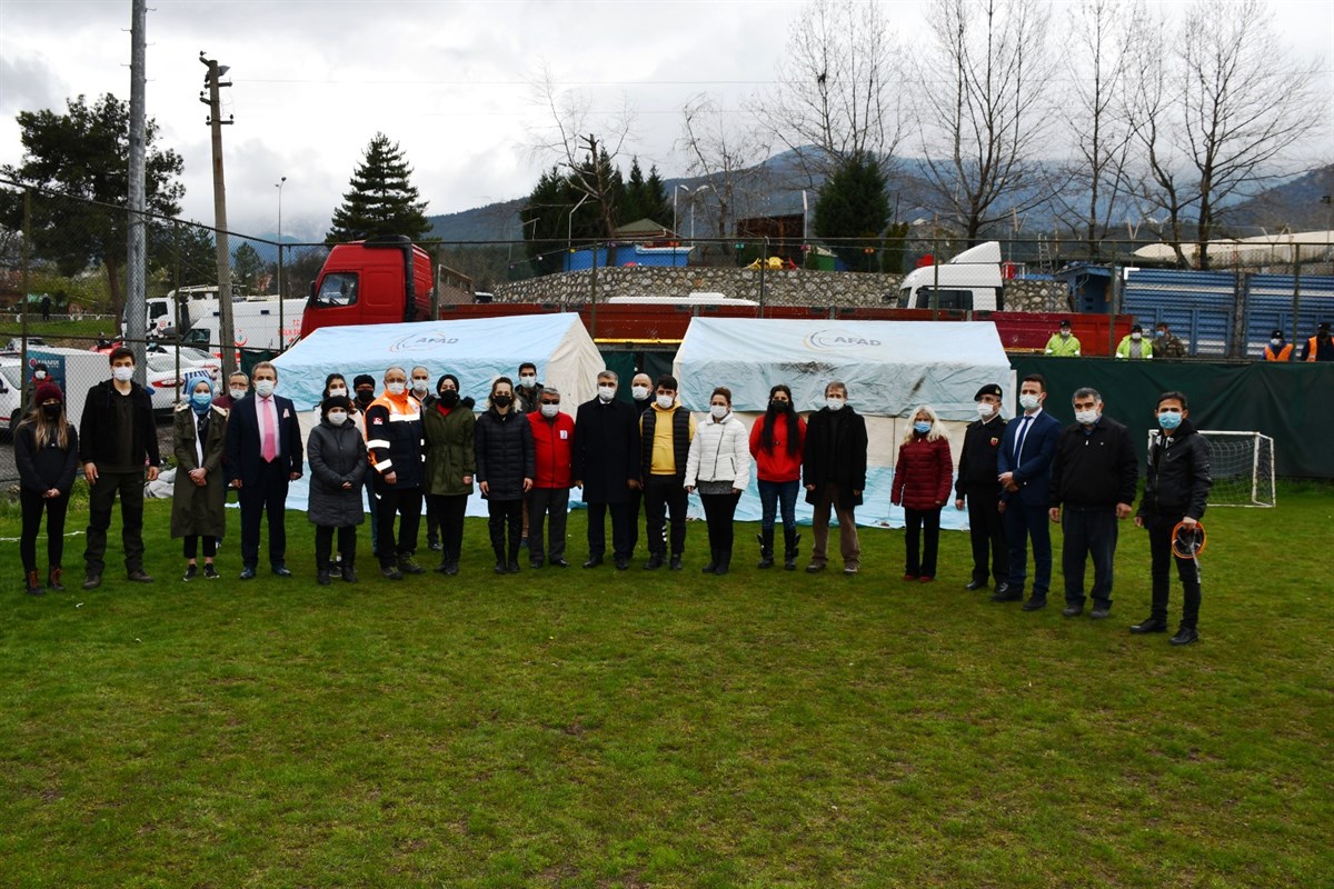 Karabük’te Gerçeğini Aratmayan Deprem Tatbikatı