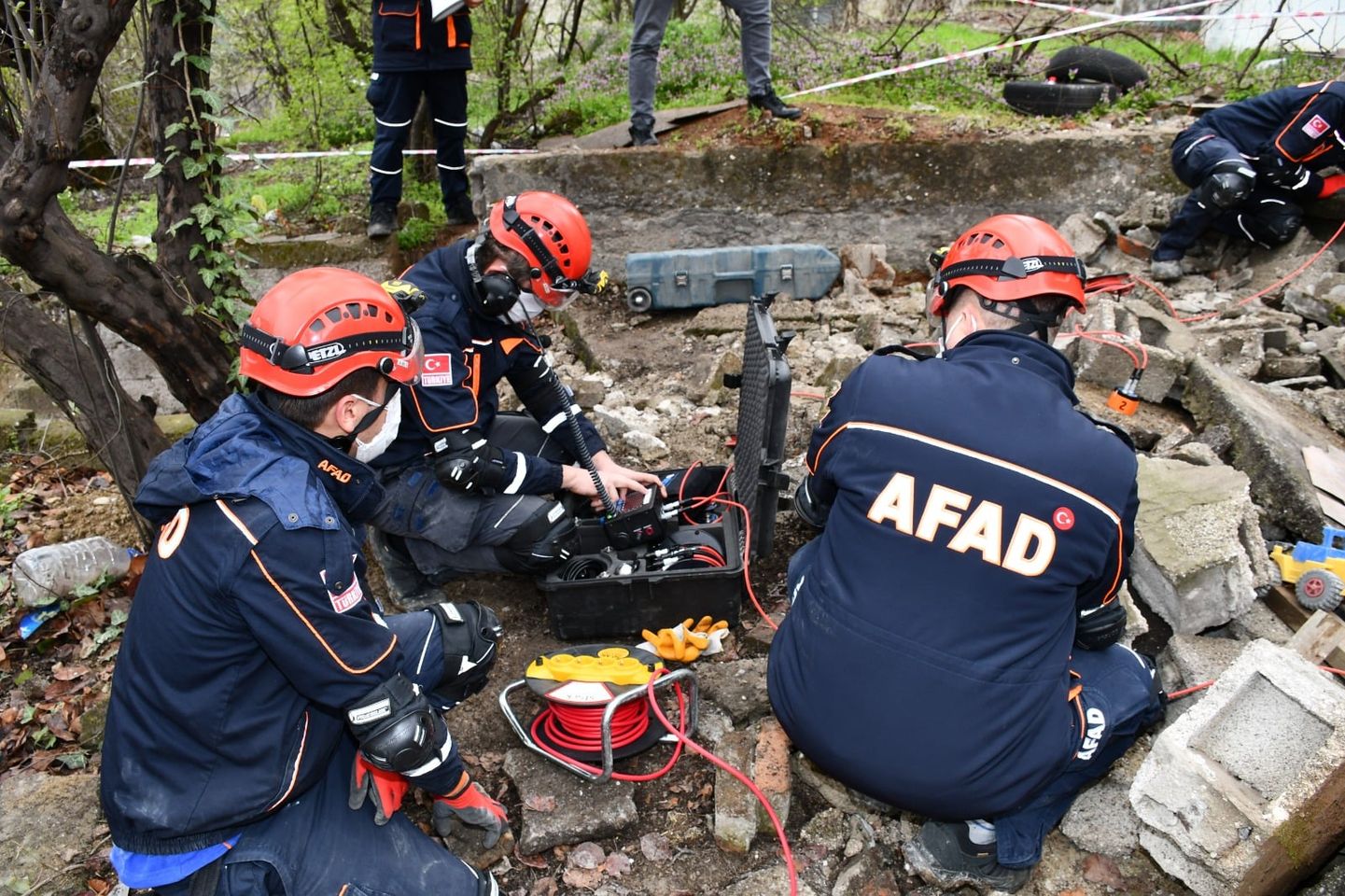 Karabük’te Gerçeğini Aratmayan Deprem Tatbikatı