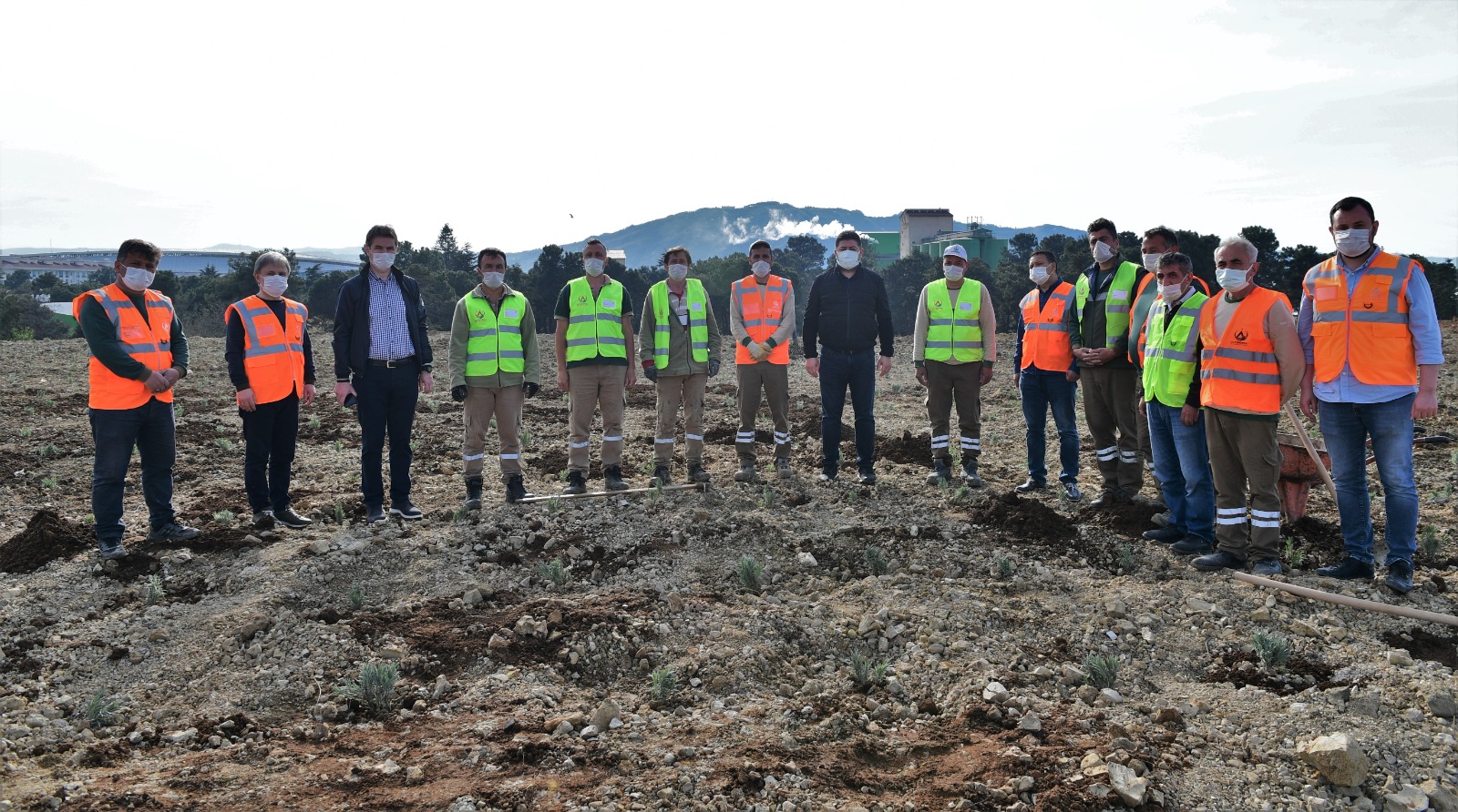 ORDU’NUN ÇÖPLÜĞÜ ALTINORDU’NUN LAVANTA BAHÇESİ OLDU