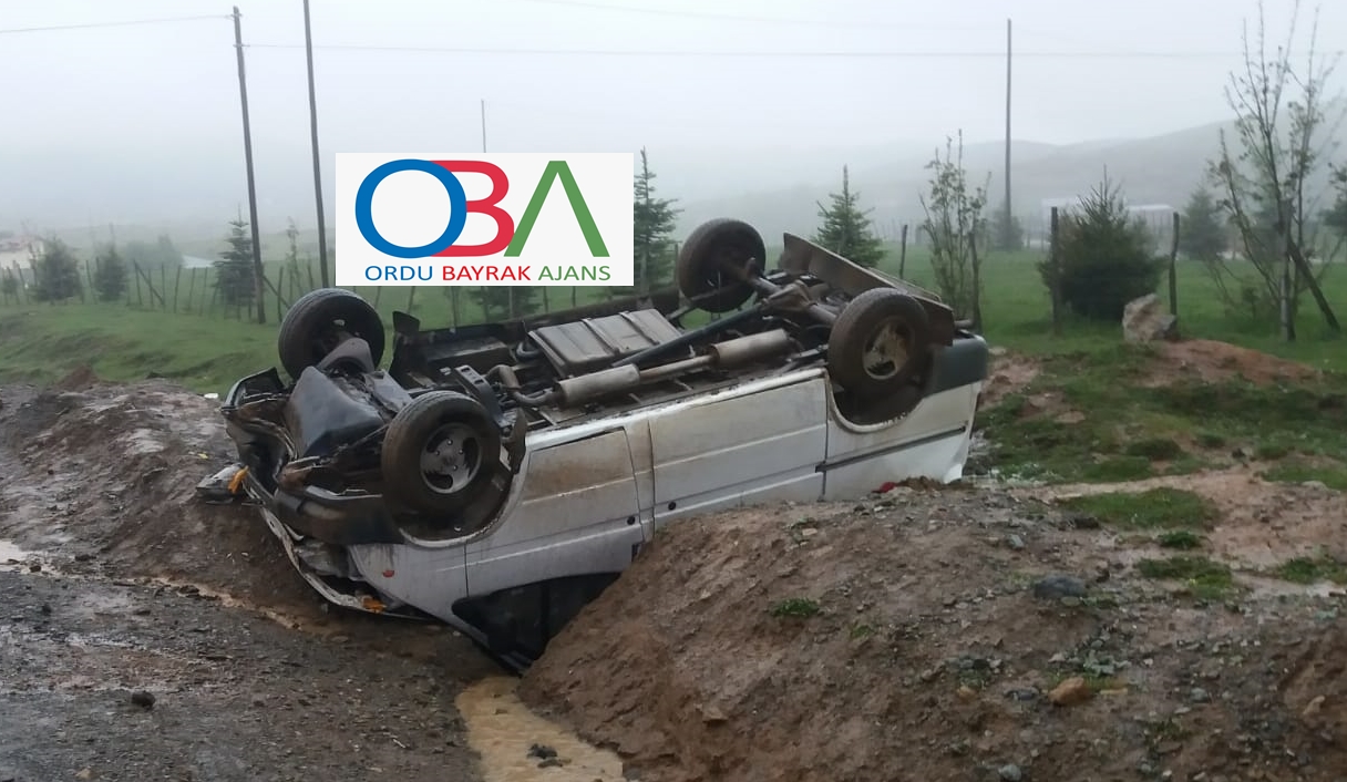 Ordu'da trafik kazası