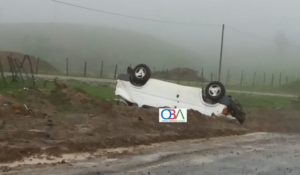 Ordu'da trafik kazası