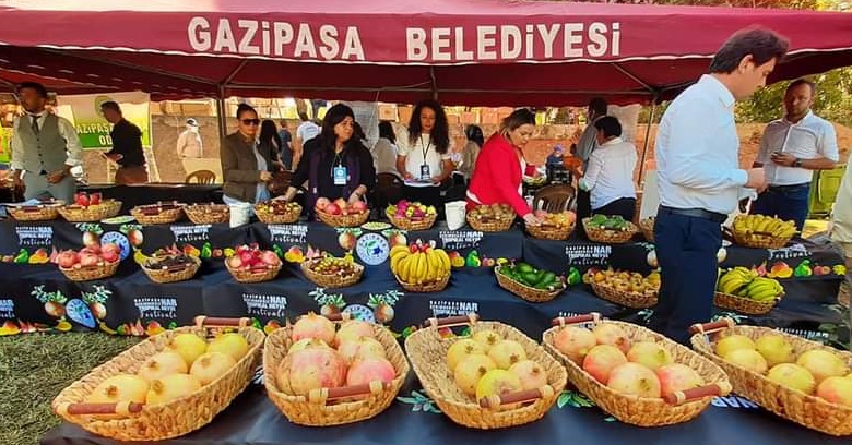 Gazipaşa Nar ve Tropik Meyve Festivali düzenlendi