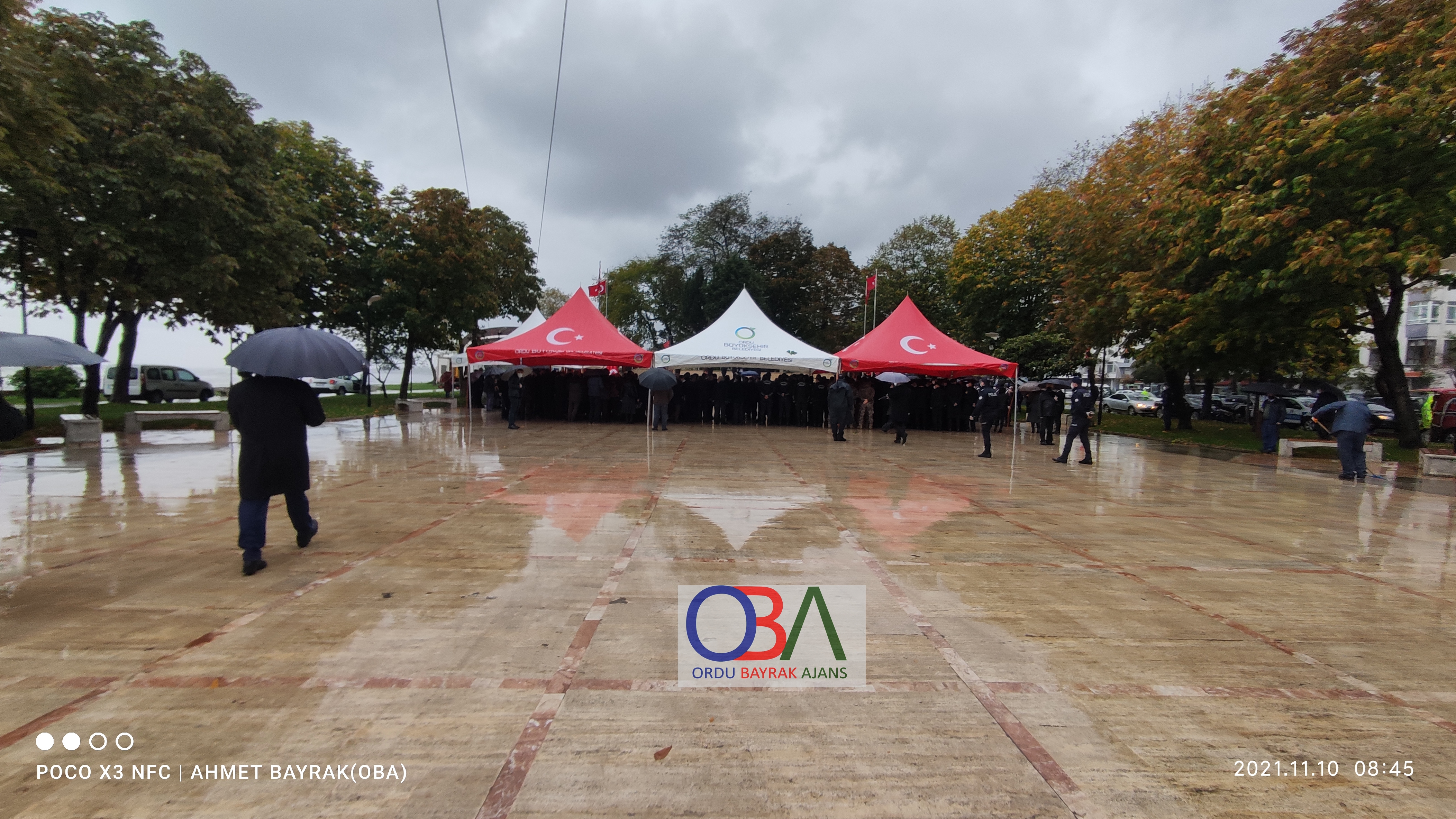 Büyük Önder Atatürk, Vefatının 83. Yıldönümünde Törenlerle Anıldı