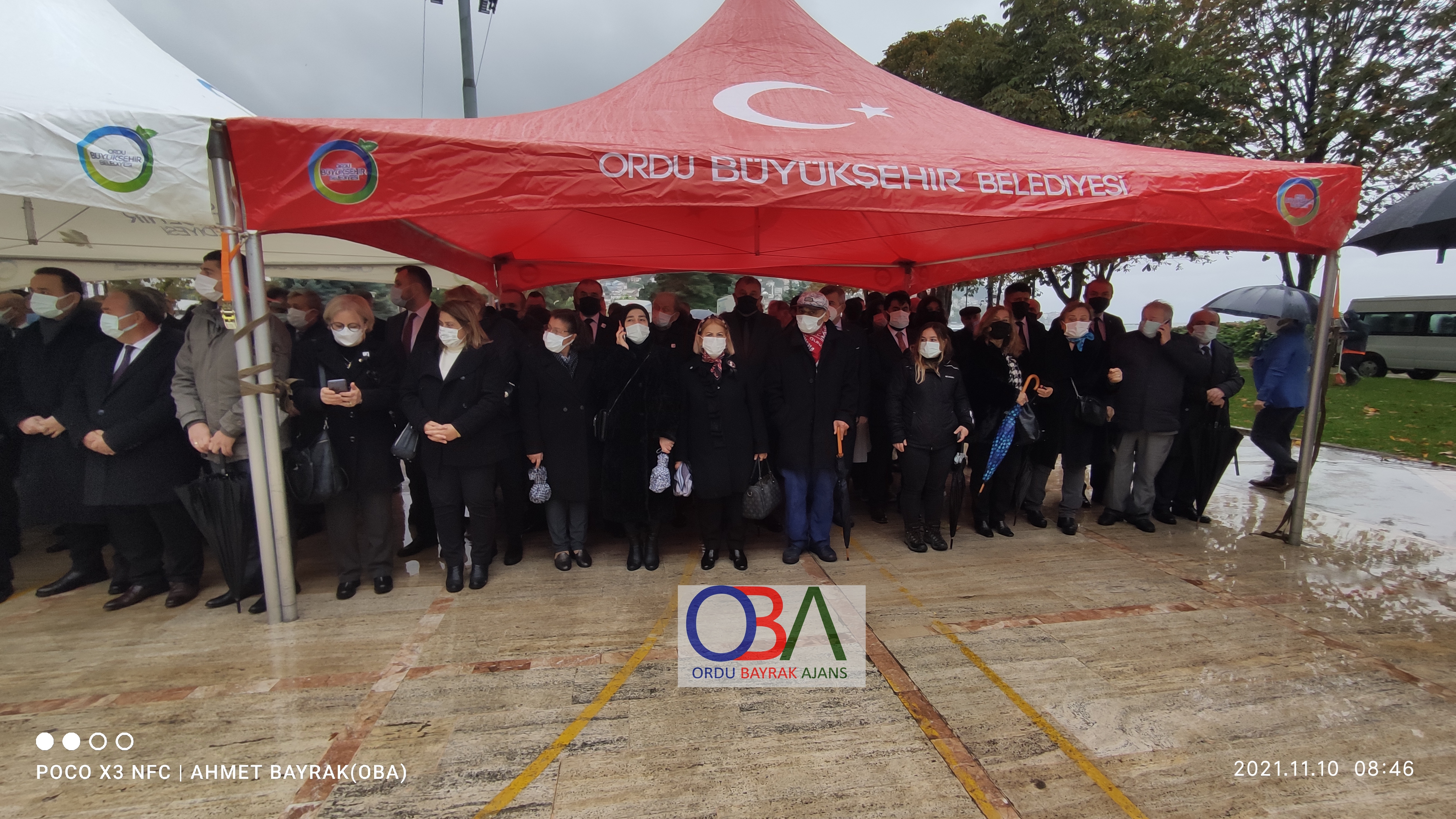 Büyük Önder Atatürk, Vefatının 83. Yıldönümünde Törenlerle Anıldı