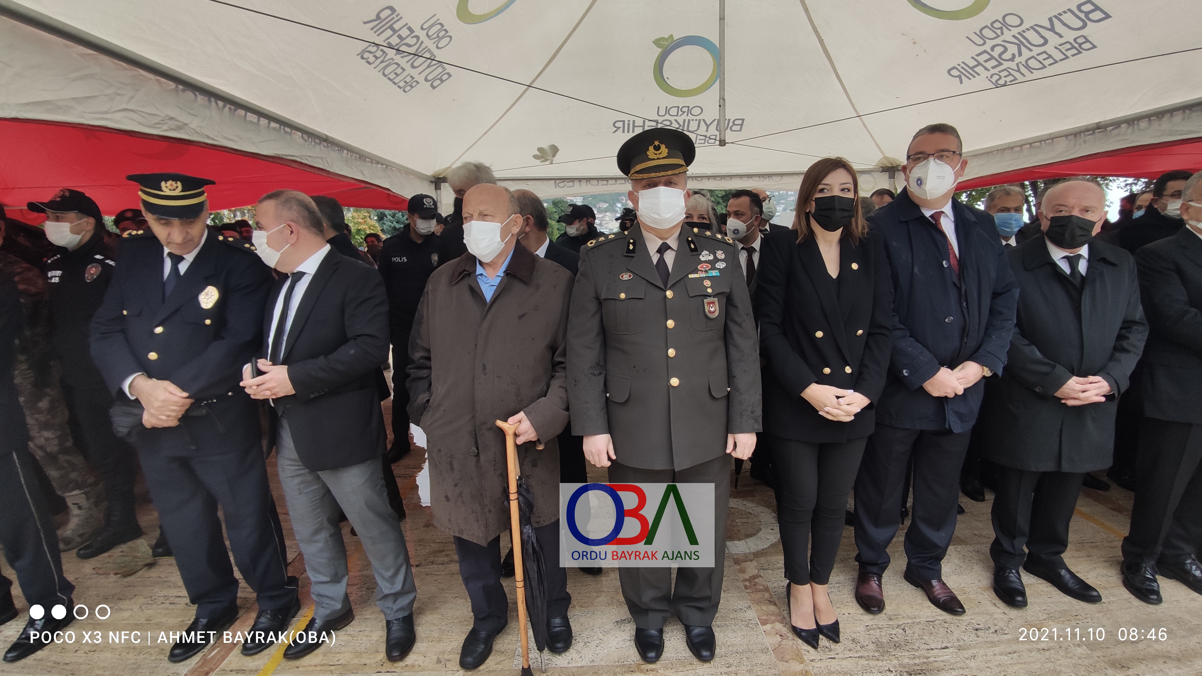 Büyük Önder Atatürk, Vefatının 83. Yıldönümünde Törenlerle Anıldı