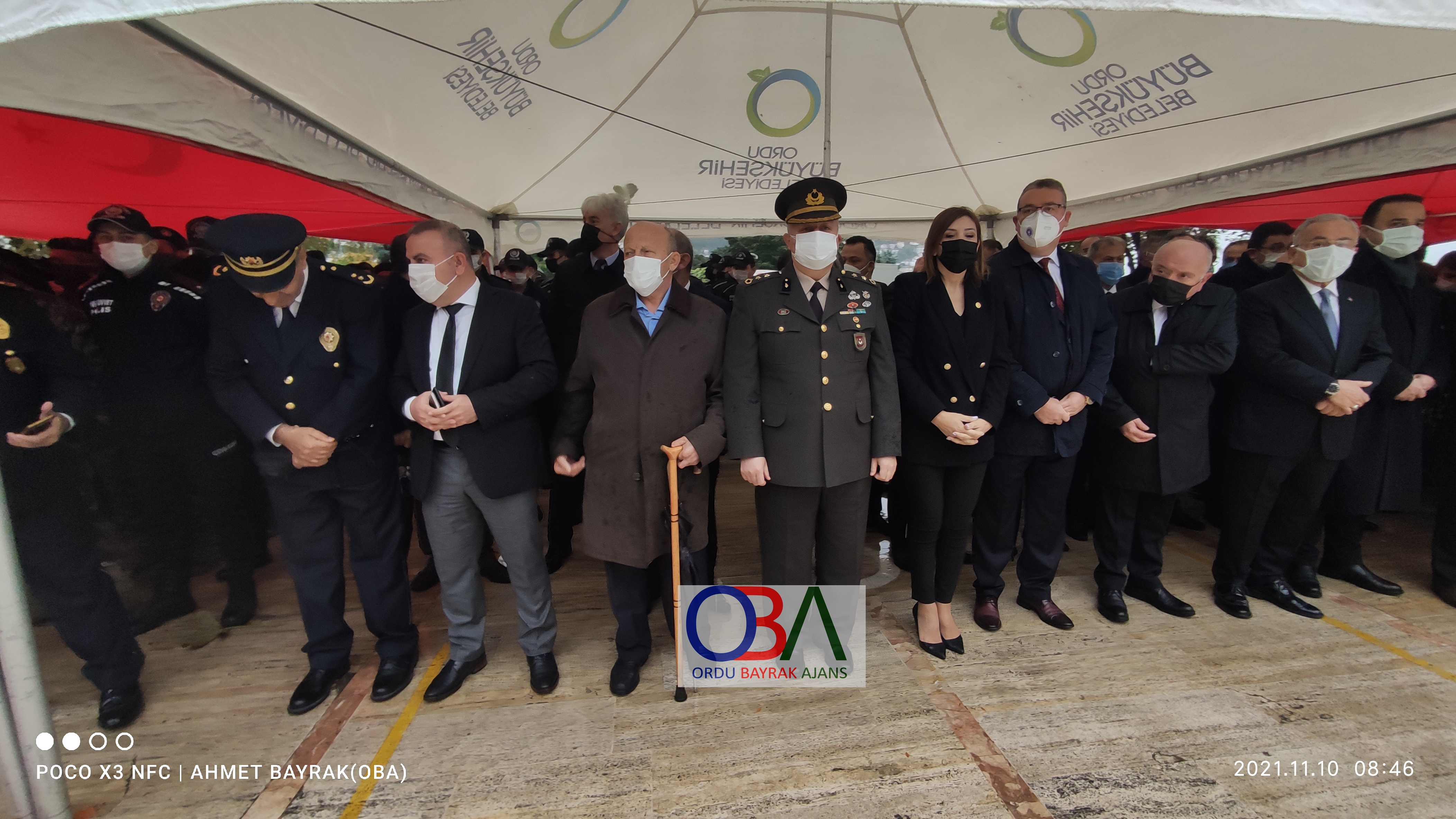 Büyük Önder Atatürk, Vefatının 83. Yıldönümünde Törenlerle Anıldı