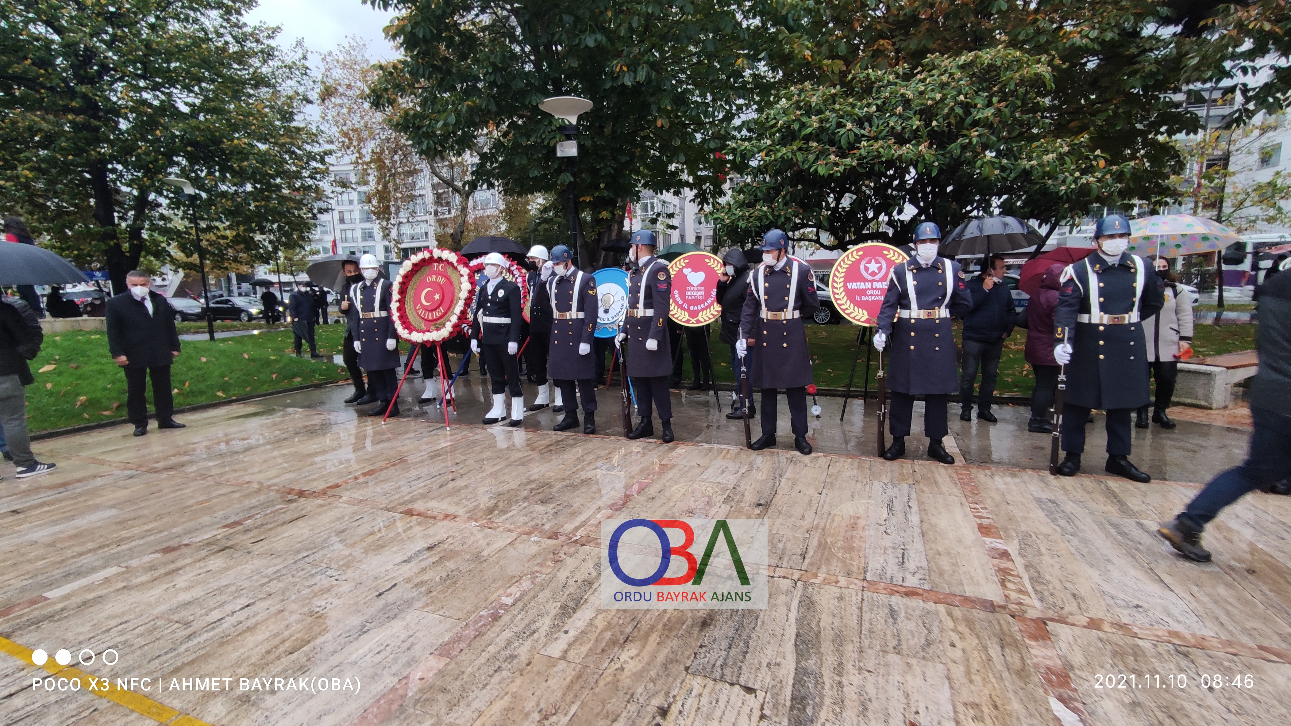 Büyük Önder Atatürk, Vefatının 83. Yıldönümünde Törenlerle Anıldı