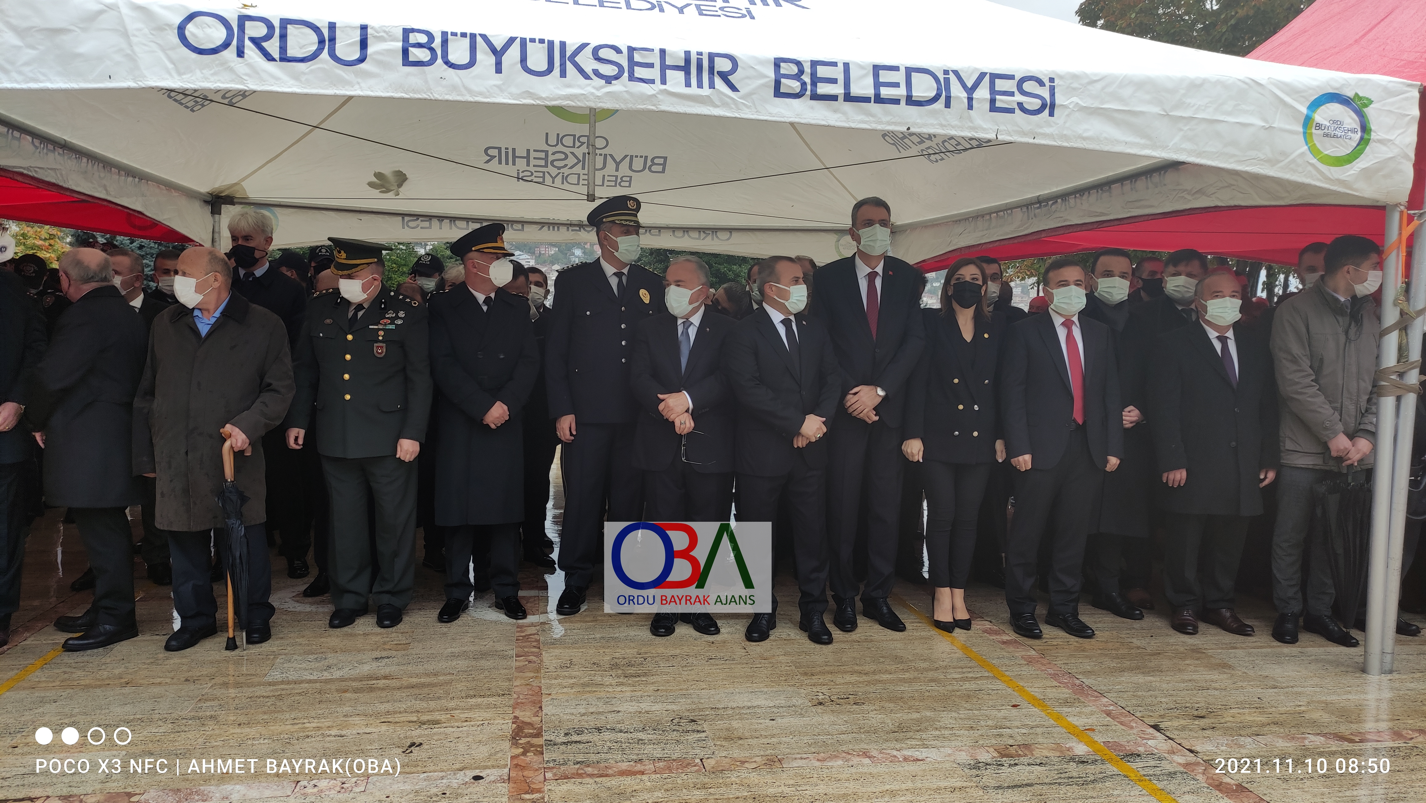 Büyük Önder Atatürk, Vefatının 83. Yıldönümünde Törenlerle Anıldı