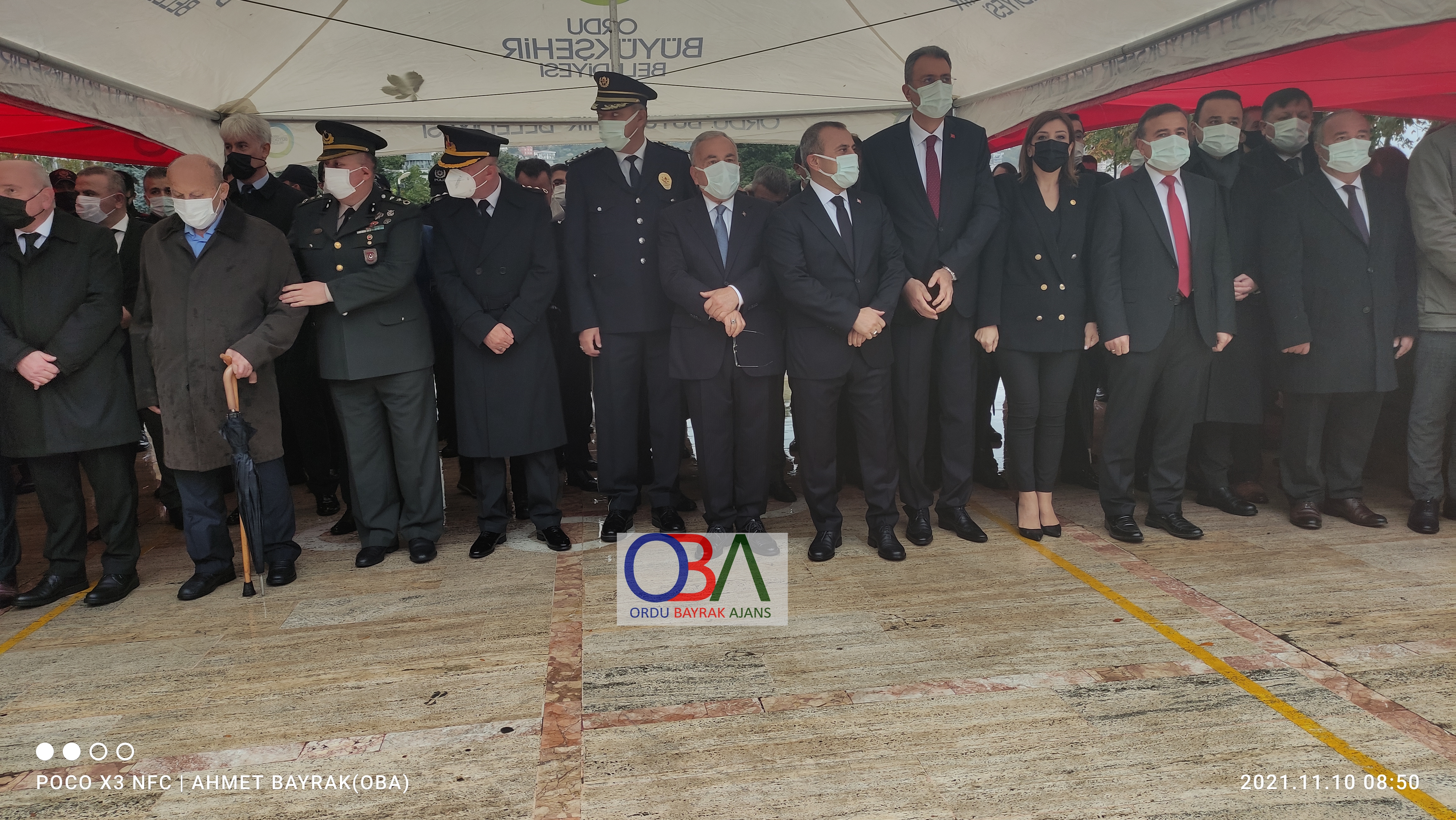 Büyük Önder Atatürk, Vefatının 83. Yıldönümünde Törenlerle Anıldı