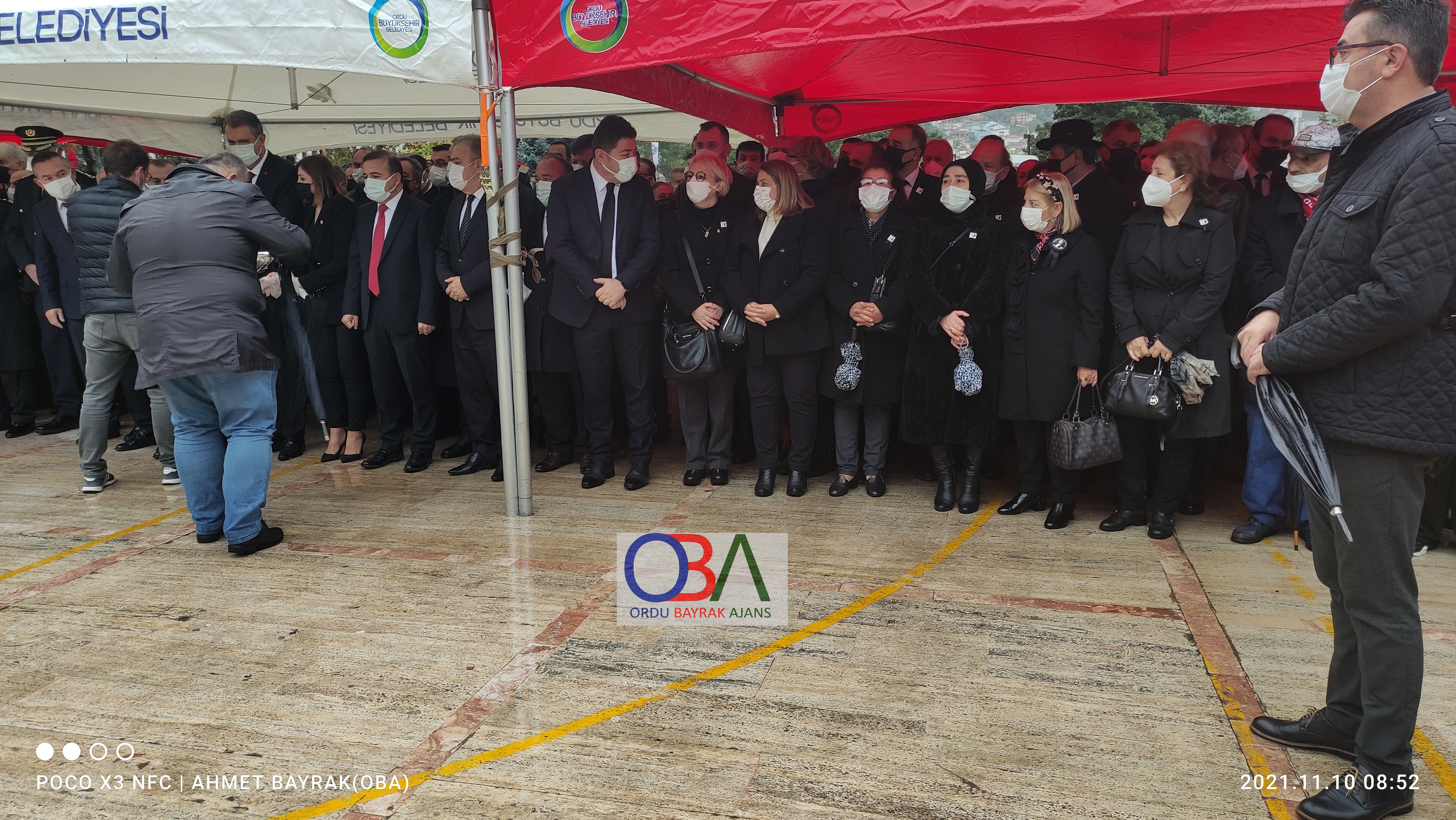 Büyük Önder Atatürk, Vefatının 83. Yıldönümünde Törenlerle Anıldı