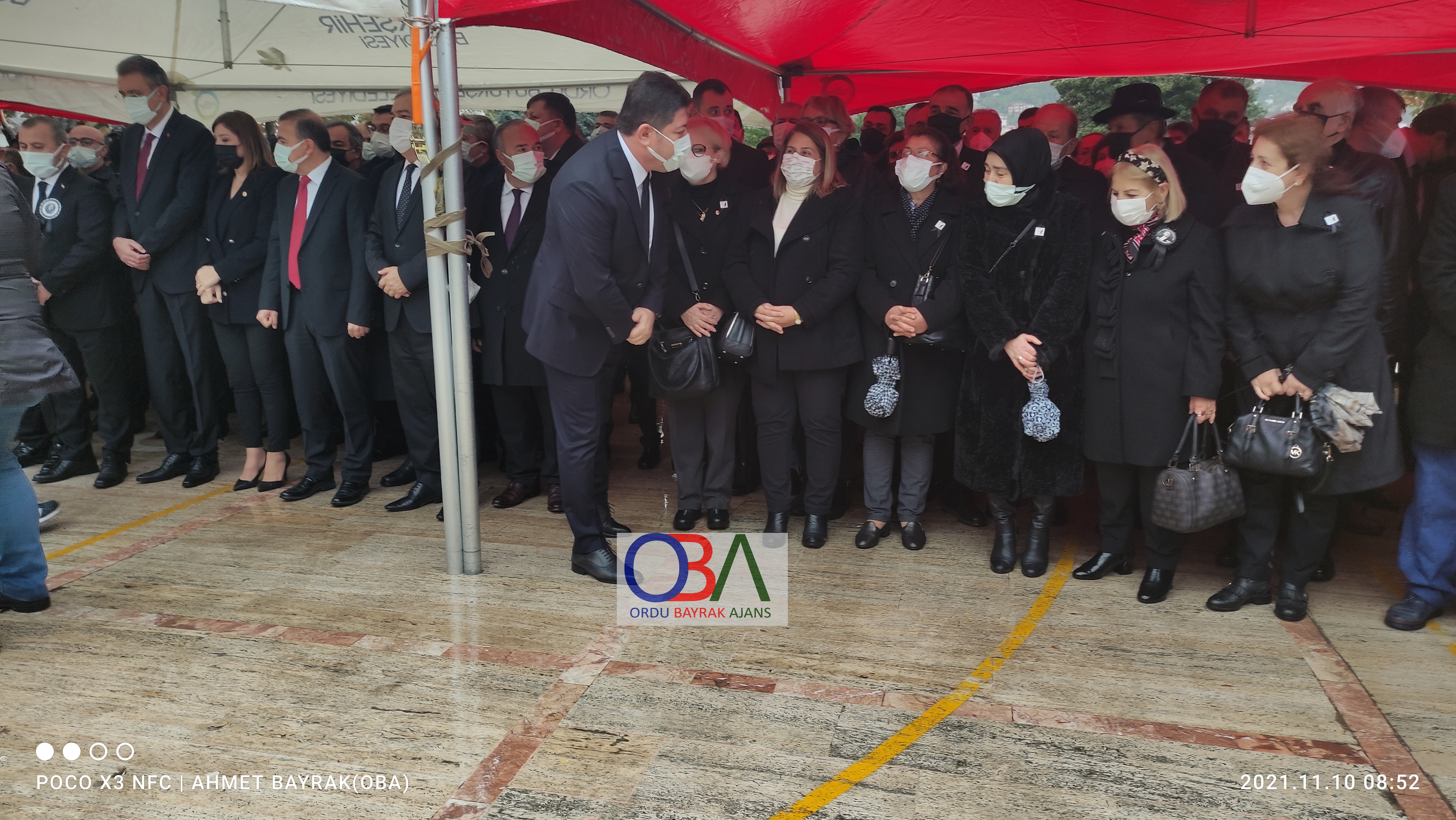 Büyük Önder Atatürk, Vefatının 83. Yıldönümünde Törenlerle Anıldı