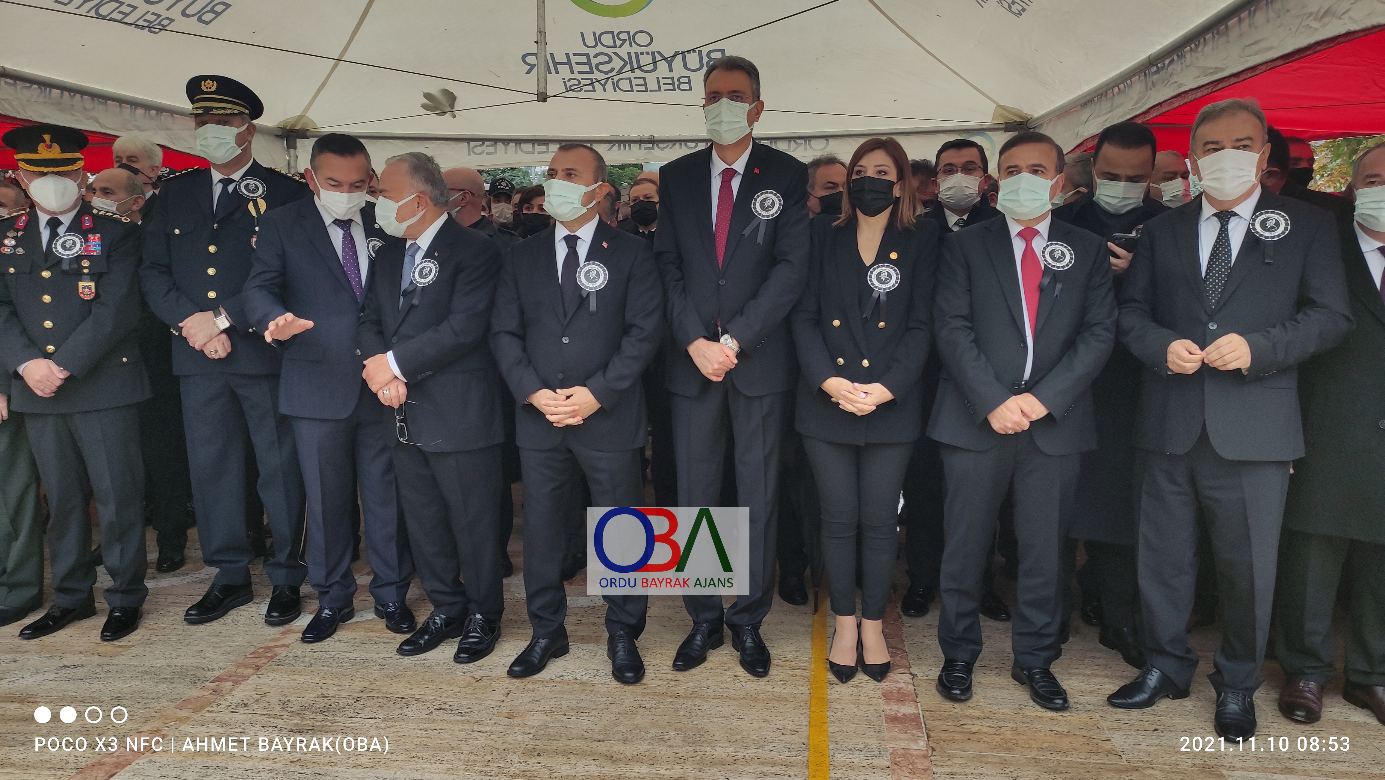 Büyük Önder Atatürk, Vefatının 83. Yıldönümünde Törenlerle Anıldı