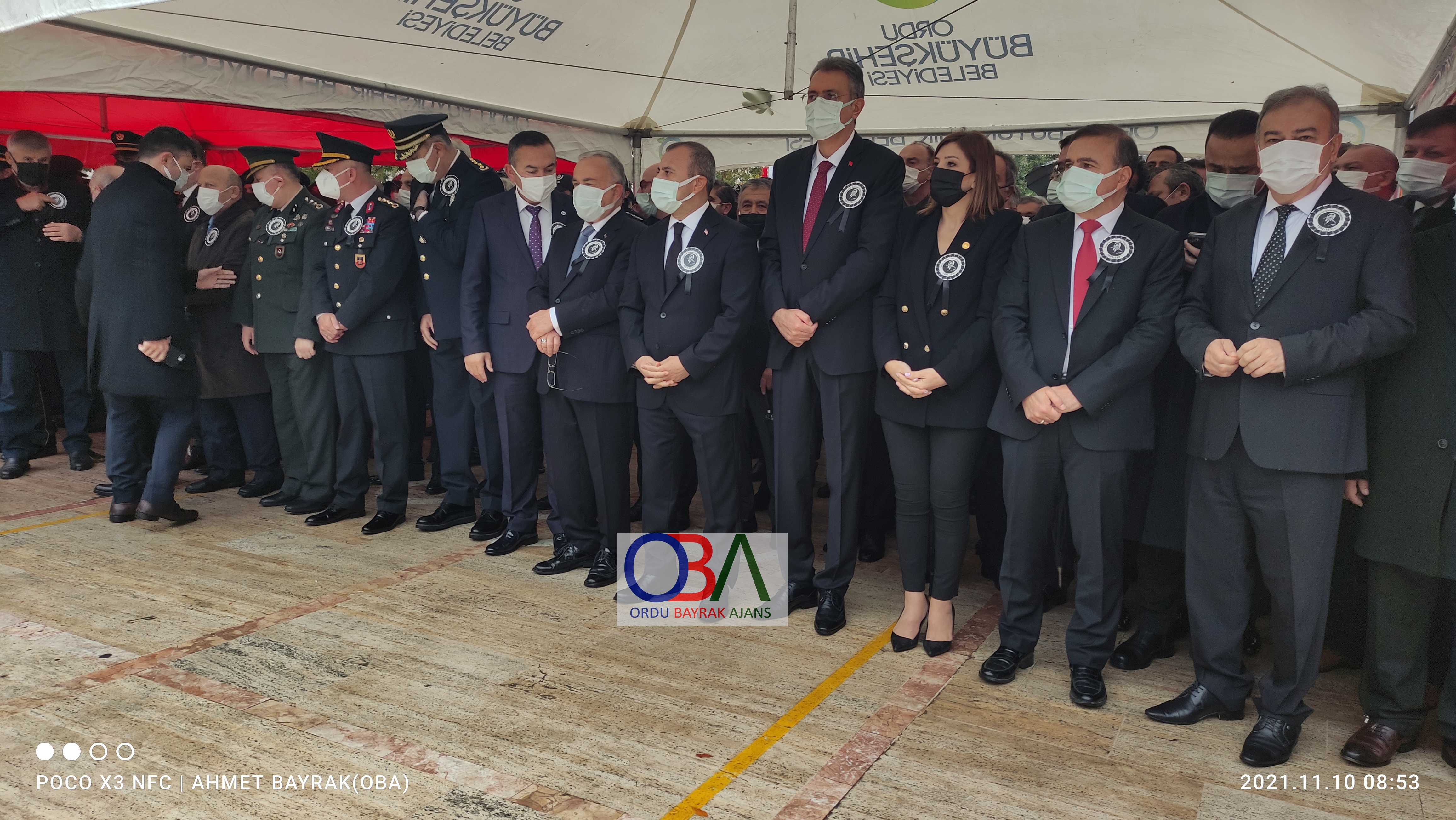 Büyük Önder Atatürk, Vefatının 83. Yıldönümünde Törenlerle Anıldı