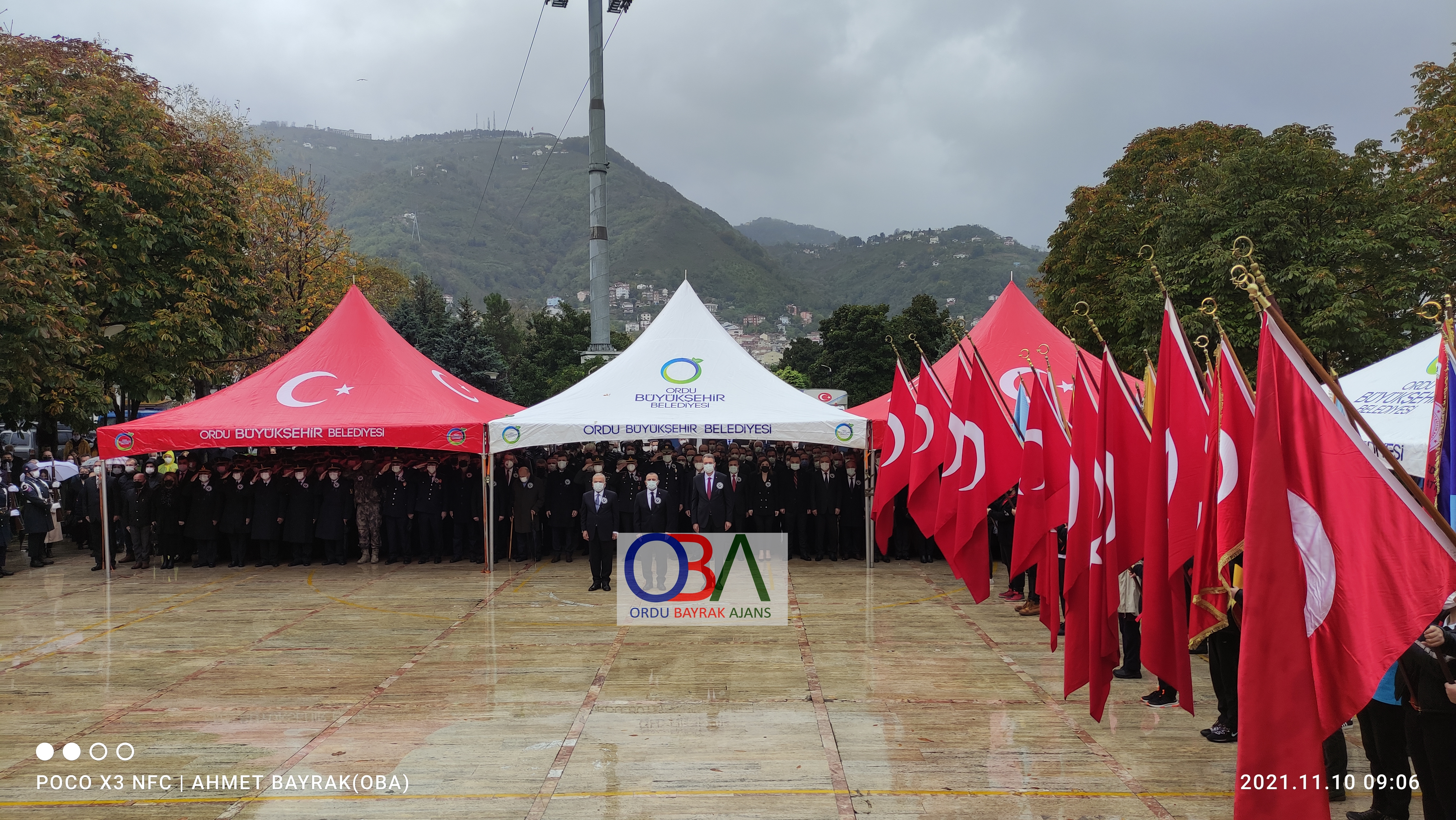 Büyük Önder Atatürk, Vefatının 83. Yıldönümünde Törenlerle Anıldı
