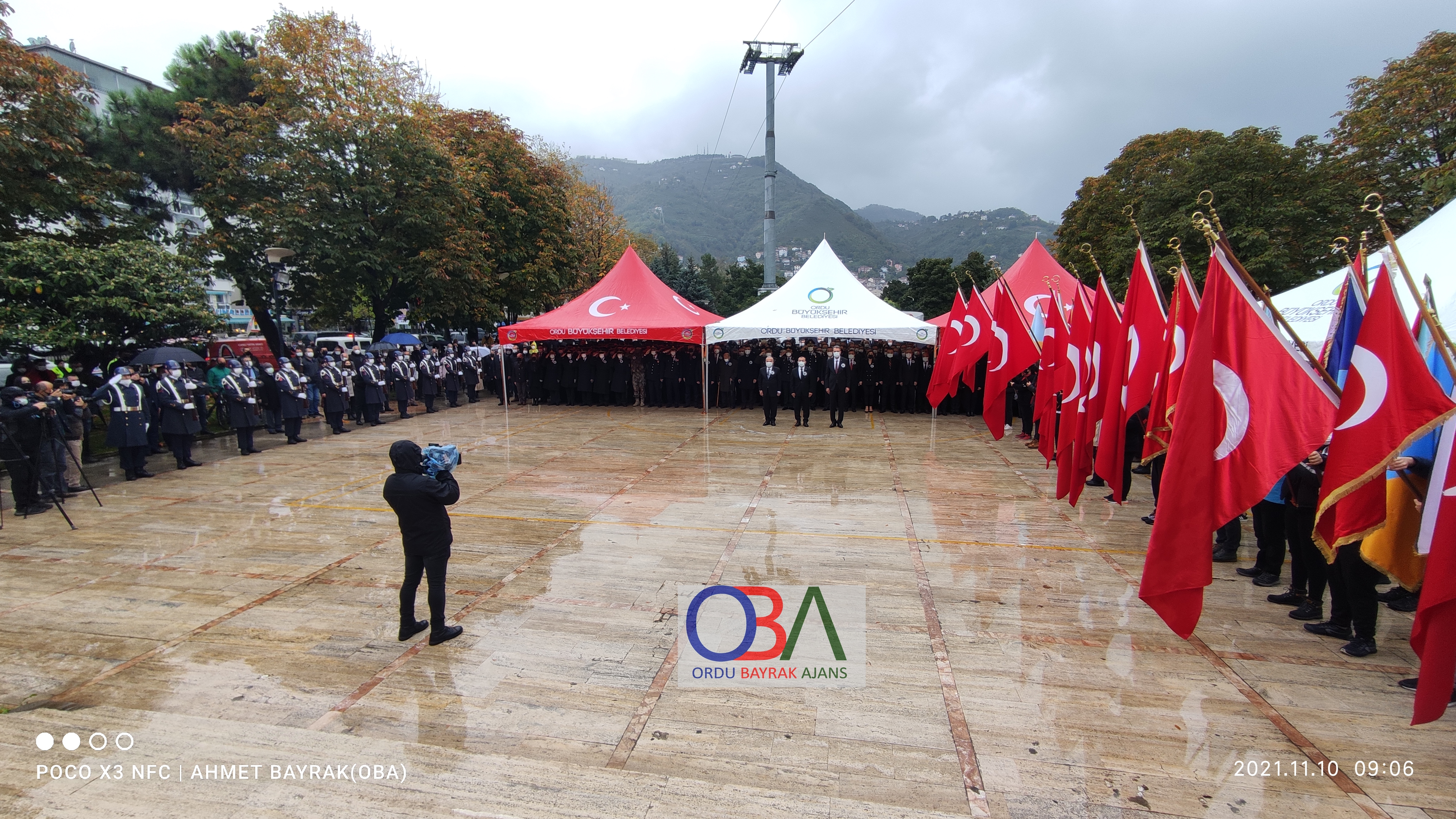 Büyük Önder Atatürk, Vefatının 83. Yıldönümünde Törenlerle Anıldı