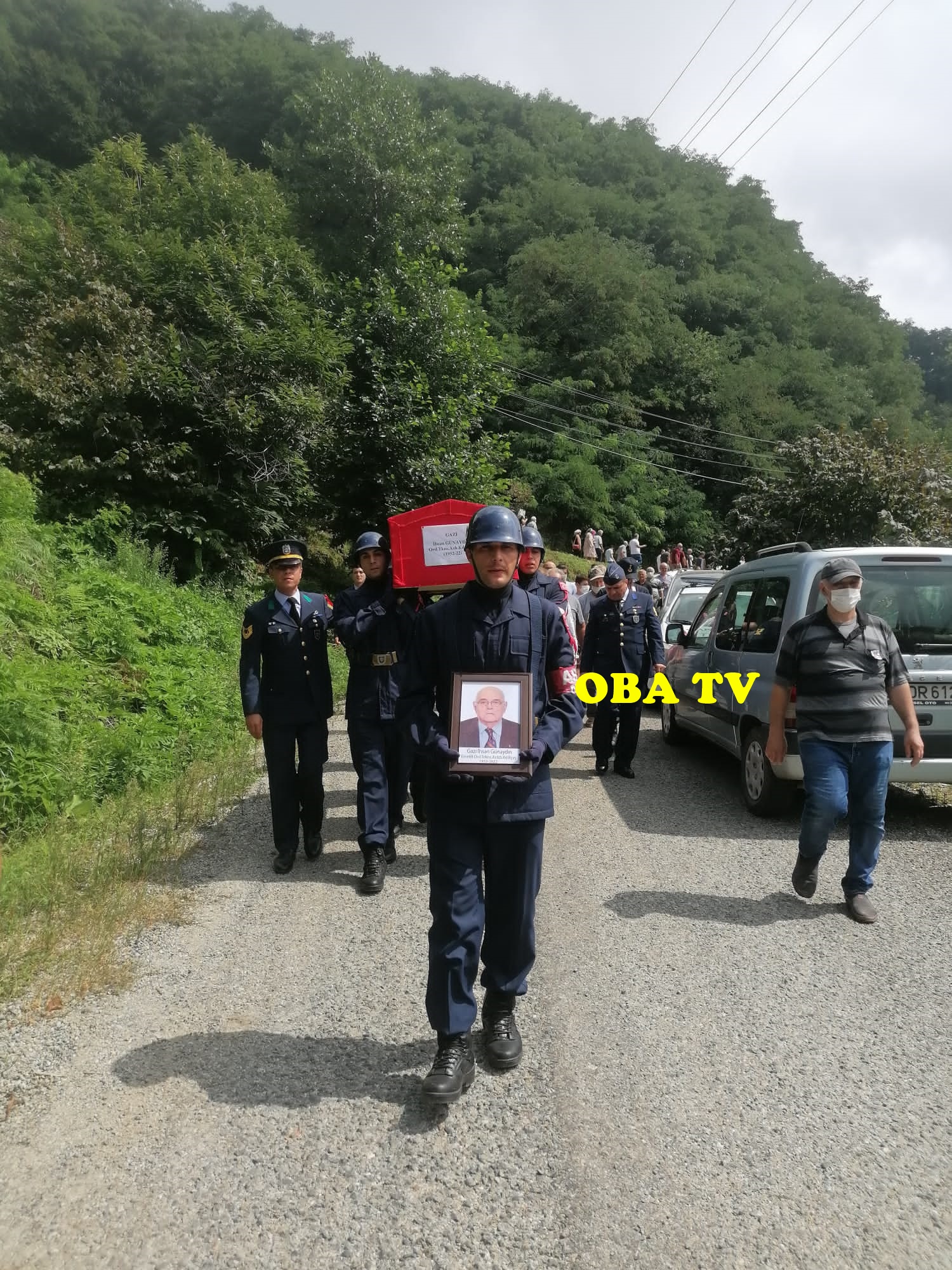 Kore Gazisi İhsan Günaydın son yolculuğuna uğurlandı