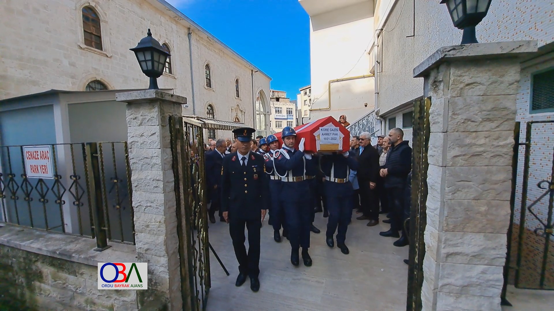 Kore gazisi Ahmet Pak toprağa verildi